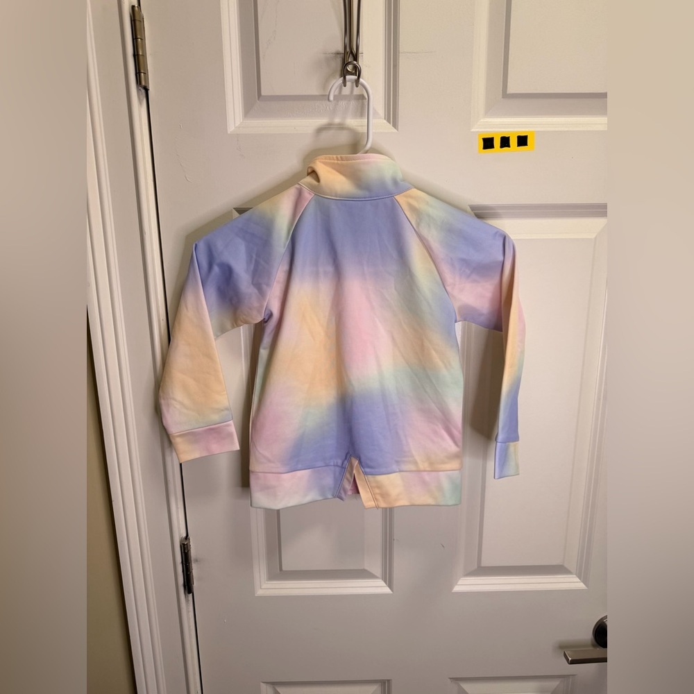 Youth Girls Adidas Full Zip Sweatshirt - Picture 2 of 3